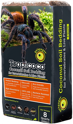 Invertebrate Tropicoco Soil 8qt Compressed Brick