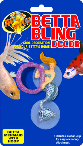 Betta Bling Decor - Mermaid w/ Hoop