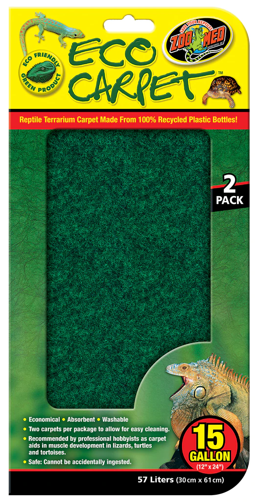 Eco-Carpet (12" x 24") 15 gal (2 pack) GREEN