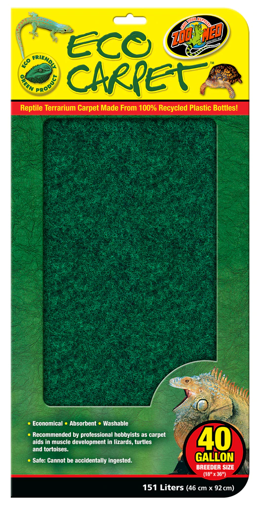 Eco-Carpet (18" x 36") 40 gal (1 pack) GREEN
