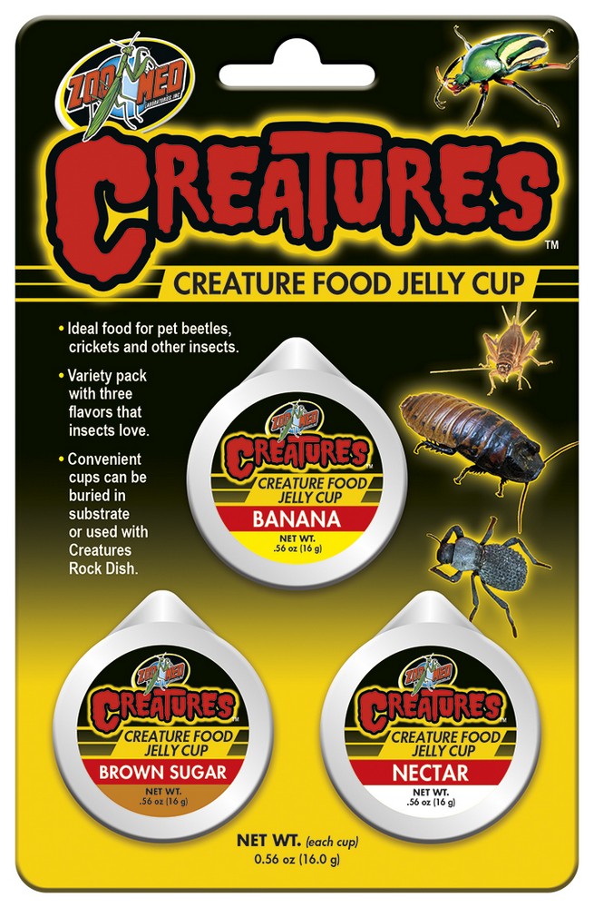 CREATURES Food Jelly Cups - 3 pack