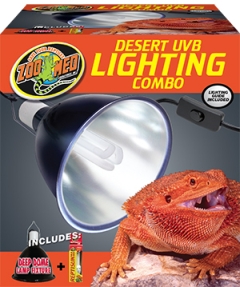 Desert UVB Lighting Combo Pack