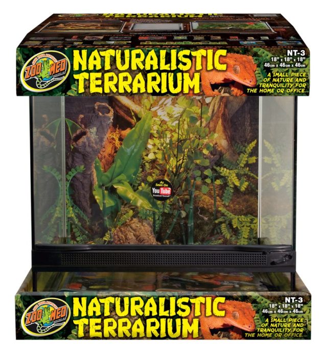 Naturalistic Terrarium - 18" x 18" x 18"