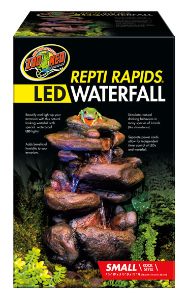 Repti Rapids LED Waterfall - SMALL ROCK