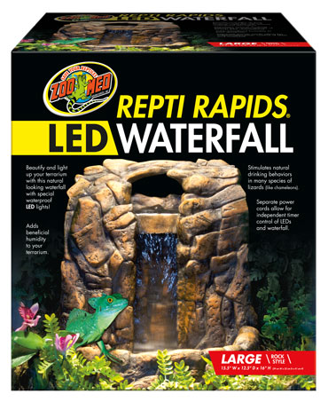 Repti Rapids LED Waterfall - LARGE ROCK