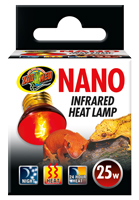 Nano Infrared Heat Lamp 25w - Click Image to Close