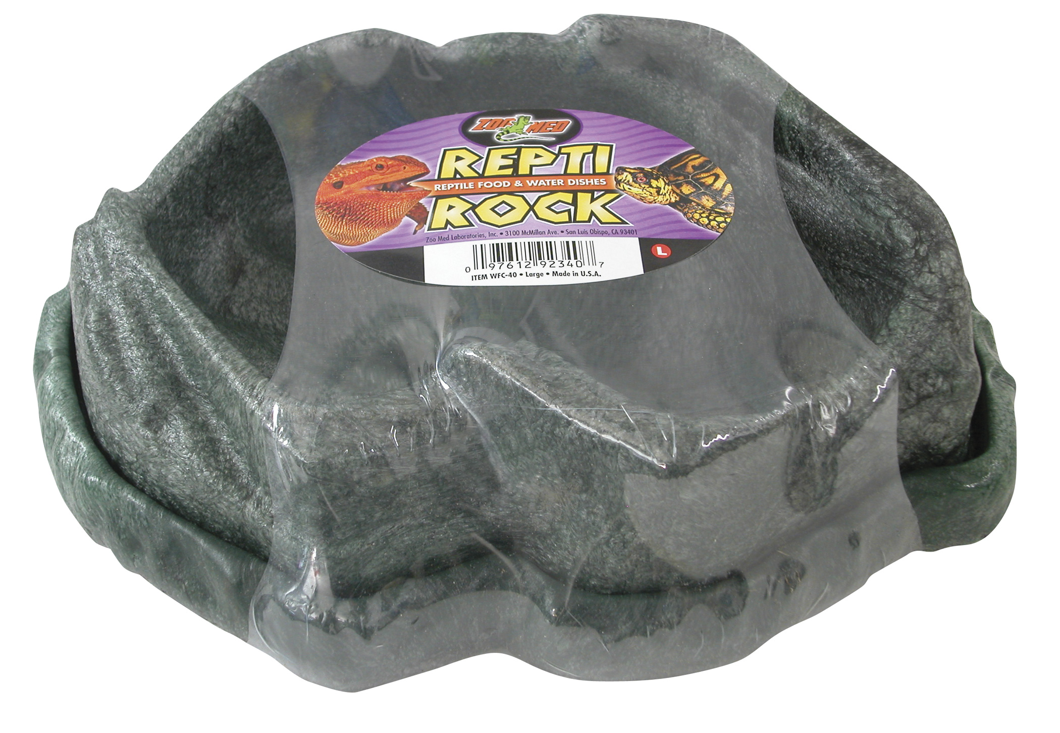 Combo Repti-Rock Food and Water Dish XLARGE - Click Image to Close
