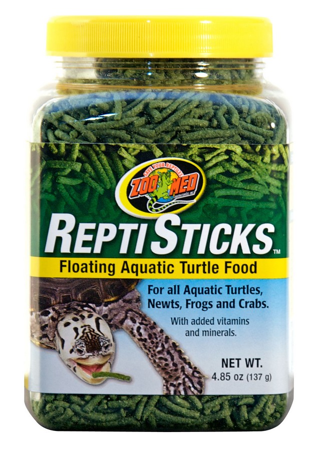 ReptiSticks Floating Aquatic Turtle Food 4.85 oz - Click Image to Close