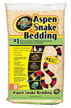 Aspen Snake Bedding 8.8 L