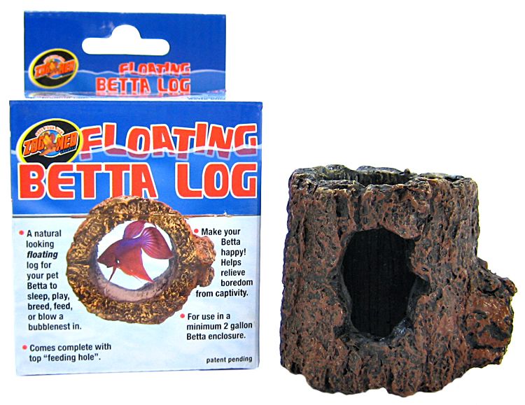 Floating Betta Log - Click Image to Close