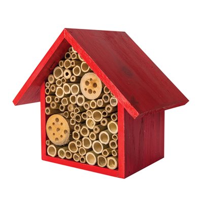 Beneficial Bug House - HEATHER (red)