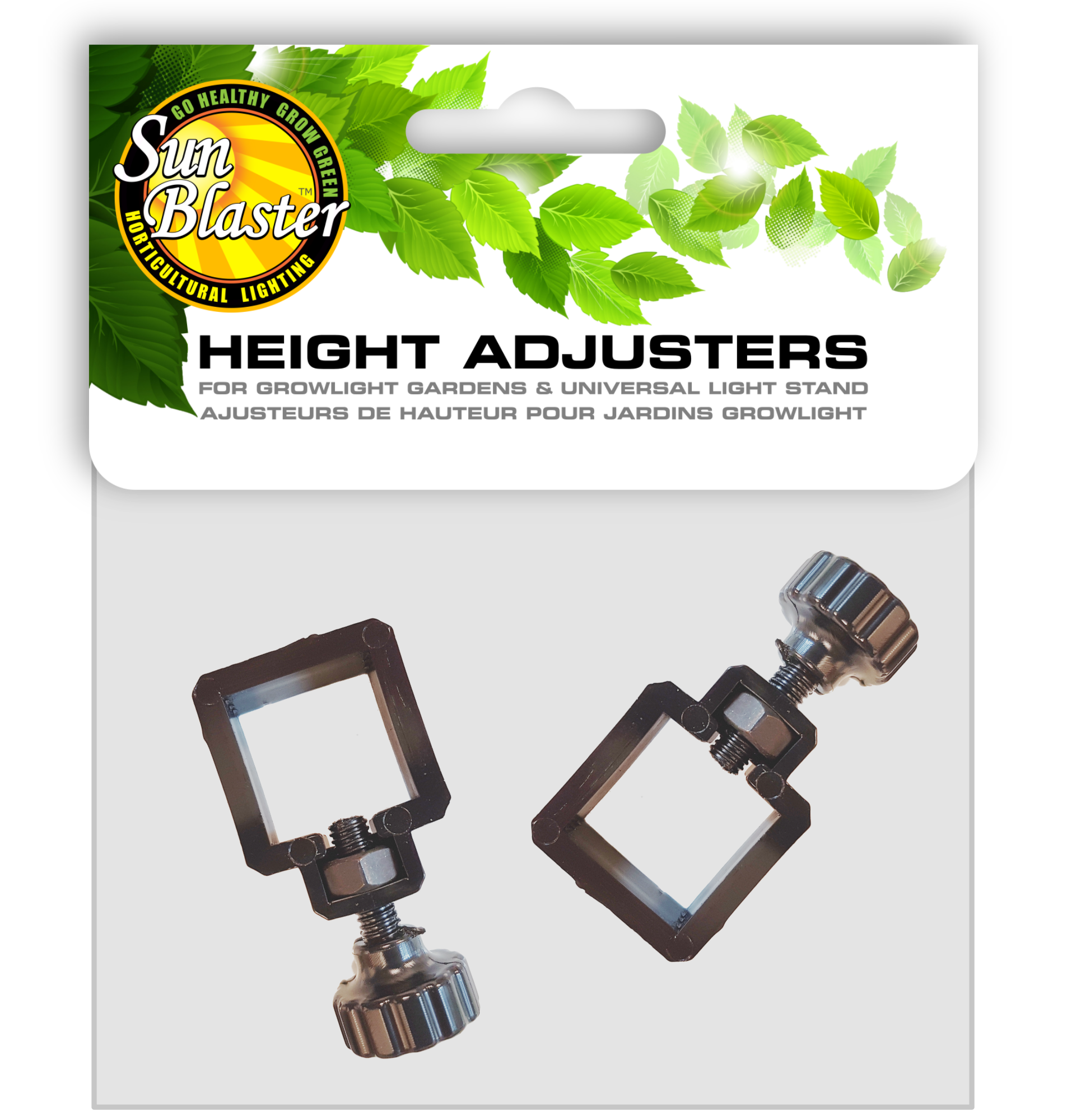 Height Adjusters for GrowLight Gardens