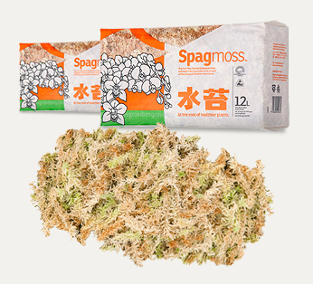 BESGROW Sphagnum Moss Premiere - 240L / 3kg / 6.61lb
