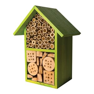 Beneficial Bug House - TULIP (green) - Click Image to Close